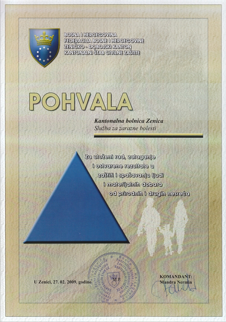 Zarazno Pohvala