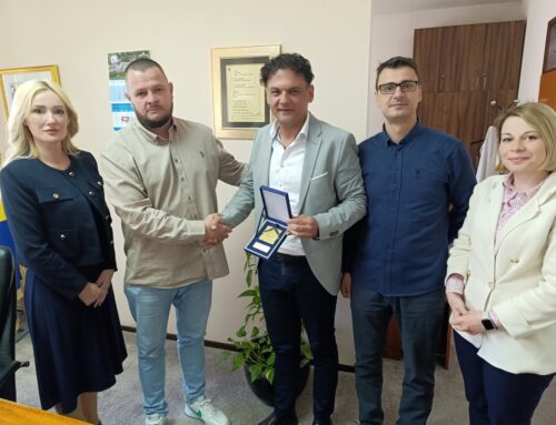Prof. dr. Igor Hudić posjetio Kantonalnu bolnicu Zenica u znak zahvalnosti za pružanje radioterapijskih tretmana pacijentima iz Tuzlanskog kantona
